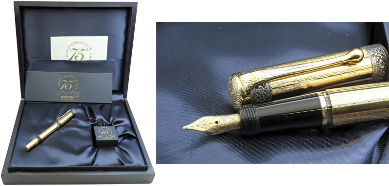 AURORA 75º ANNIVERSARIO -Penna Stilografica- Edizione limitata 1145/1919. Questa...