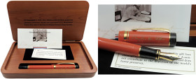 PARKER- Penna Stilografica- Serie Duofold. The World War II (penna dedciata al generale MacArthur, Serie limitata 0371/1945. Commemorative Pen. Corpo ...