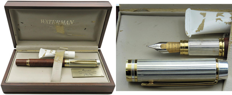 WATERMAN Man America 1492 -Penna Stilografica- Realizzata per il 500° anniversar...