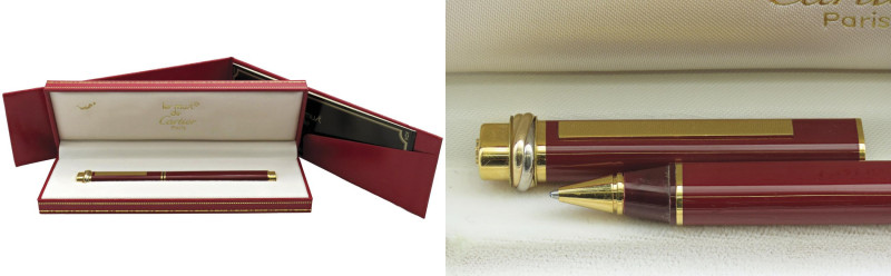 MUST DE CARTIER -Penna a sfera- ST 10311. Numero di serie 660145. Corpo e cappuc...