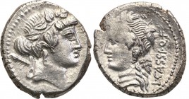 Ancient coins
RÖMISCHEN REPUBLIK / GRIECHISCHE MÜNZEN / BYZANZ / ANTIK / ANCIENT / ROME / GREECE

Roman Republic. L. Cassius Q. f. Longinus 78 p.n....