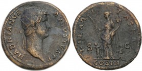 Ancient coins
RÖMISCHEN REPUBLIK / GRIECHISCHE MÜNZEN / BYZANZ / ANTIK / ANCIENT / ROME / GREECE

Rome. Hardian (117-183) AS - Rome 
Aw.: HADRIANV...
