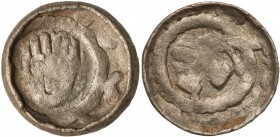Medieval coins 
POLSKA/POLAND/POLEN/SCHLESIEN/GERMANY/TEUTONIC ORDER

Wladislaw I Herman (1081-1102). Denar ok. 1090-1110, Wroclaw 
Aw: Głowa św. ...