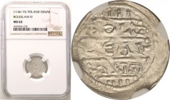 Medieval coins 
POLSKA/POLAND/POLEN/SCHLESIEN/GERMANY/TEUTONIC ORDER

Boleslaw IV Kedzierzawy (1146-1173). Denar (1157-1166) NGC MS62 - RARITY R5 ...