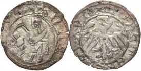 Medieval coins 
POLSKA/POLAND/POLEN/SCHLESIEN/GERMANY/TEUTONIC ORDER

Silesia, Duchy of Bytomsko-Cieszyńskie. Halerz miejski po 1438, Bytom 
Aw.: ...
