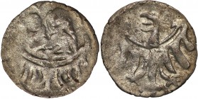 Medieval coins 
POLSKA/POLAND/POLEN/SCHLESIEN/GERMANY/TEUTONIC ORDER

Silesia, Duchy of Lubińskie (1423-1446). Halerz, Lubin 
Aw.: Madonna z dziec...