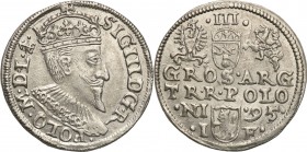 COLLECTION of Polish 3 grosze
POLSKA/ POLAND/ POLEN/ LITHUANIA/ LITAUEN

Sigismund III Vasa. Trojak (3 grosze) 1595, Olkusz 
Na awersie znak menni...