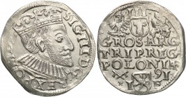COLLECTION of Polish 3 grosze
POLSKA/ POLAND/ POLEN/ LITHUANIA/ LITAUEN

Sigismund III Vasa. Trojak (3 grosze) 1591, Poznan 
Na awersie SIG III i ...