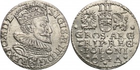 COLLECTION of Polish 3 grosze
POLSKA/ POLAND/ POLEN/ LITHUANIA/ LITAUEN

Sigismund III Vasa. Trojak (3 grosze) 1594, Malbork 
Odmiana z literami o...