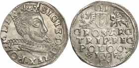 COLLECTION of Polish 3 grosze
POLSKA/ POLAND/ POLEN/ LITHUANIA/ LITAUEN

Sigismund III Vasa. Trojak (3 grosze) 1597, Wschowa 
Na awersie tytulatur...