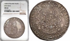 Sigismund III Vasa 
POLSKA/ POLAND/ POLEN/ LITHUANIA/ LITAUEN

Sigismund III Vasa. Taler (thaler) 1628, Bydgoszcz NGC MS62 (MAX) 
Aw.: Półpostać k...