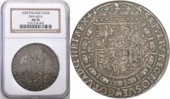 Sigismund III Vasa 
POLSKA/ POLAND/ POLEN/ LITHUANIA/ LITAUEN

Sigismund III Vasa. Taler (thaler) 1628, Bydgoszcz NGC AU55 
Aw.: Popiersie w prawo...
