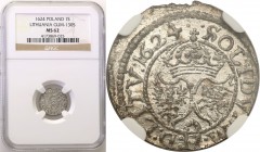 Sigismund III Vasa 
POLSKA/ POLAND/ POLEN/ LITHUANIA/ LITAUEN

Sigismund III Vasa. Schilling (szelag) 1624, Vilnius NGC MS62 (2 MAX) 
Druga najwyż...