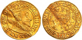 Sigismund III Vasa 
POLSKA/ POLAND/ POLEN/ LITHUANIA/ LITAUEN

Sigismund III Vasa. Ducat (Dukaten) 1595, Danzig 
Aw.: Popiersie króla w prawo, w k...