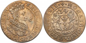 Sigismund III Vasa 
POLSKA/ POLAND/ POLEN/ LITHUANIA/ LITAUEN

Sigismund III Vasa. Ort (18 groszy) 1624, Danzig 
Aw.: Popiersie w koronie i zbroi ...
