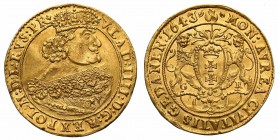 Wladyslaw IV Vasa 
POLSKA/ POLAND/ POLEN/ LITHUANIA/ LITAUEN

Wladyslaw IV Vasa. Ducat (Dukaten) 1643, Danzig - RARITY R6 
Aw.: Popiersie króla w ...