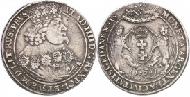 Wladyslaw IV Vasa 
POLSKA/ POLAND/ POLEN/ LITHUANIA/ LITAUEN

Wladyslaw IV Vasa. Taler (thaler) 1639, Danzig 
Aw.: Popiersie króla w prawo, w koro...