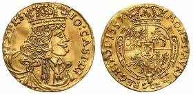 John II Casimir 
POLSKA/ POLAND/ POLEN/ LITHUANIA/ LITAUEN

John II Casimir. 2 Ducat (Dukaten) 1657, Krakow ex collection Styki - RARITY R7 
Aw.: ...