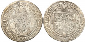 John II Casimir 
POLSKA/ POLAND/ POLEN/ LITHUANIA/ LITAUEN

John II Casimir. Ort (18 groszy) 1658, Krakow 
Obwódki na awersie i rewersie monety.Pa...