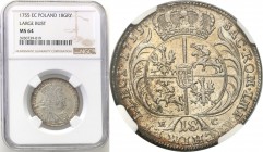 Augustus III the Sas 
POLSKA/POLAND/POLEN/SACHSEN/FRIEDRICH AUGUST II

Augustus III the Sas. Ort (18 groszy) 1755, Leipzig NGC MS64 (2 MAX) 
Druga...