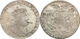 Augustus III the Sas 
POLSKA/POLAND/POLEN/SACHSEN/FRIEDRICH AUGUST II

Augustus III the Sas. 30 groszy (zlotowka) 1762, Danzig 
Ładny egzemplarz z...