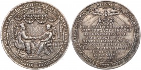 Medals
POLSKA/ POLAND/ POLEN/ LITHUANIA/ LITAUEN

Wladyslaw IV Vasa. Medal marriage 1646 
Aw.: Para królewska siedząca na krzesłach, w tle wspania...