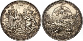 Medals
POLSKA/ POLAND/ POLEN/ LITHUANIA/ LITAUEN

Jan III Sobieski. Medal zwycięstwo Sobieskiego pod Wiedniem 1683, silver 
Aw.: Cesarz Austrii, K...