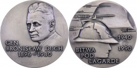Medals
POLSKA/ POLAND/ POLEN/ LITHUANIA/ LITAUEN

Poland. Medal 1990 MW Stanisław Duch, silver 
Projektant E. Tyc-Karpińska. Emitent Mennica Państ...
