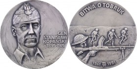 Medals
POLSKA/ POLAND/ POLEN/ LITHUANIA/ LITAUEN

Poland. Medal 1991 MW Stanisław Kopański, silver 
Projektant Z. Stasiak. Emitent Mennica Państwo...