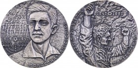 Medals
POLSKA/ POLAND/ POLEN/ LITHUANIA/ LITAUEN

Poland. Medal 1993 MW Mordechaj Anielewicz, silver 
Projektant T. Tchórzewski. Emitent Mennica P...