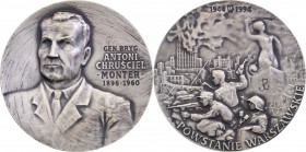Medals
POLSKA/ POLAND/ POLEN/ LITHUANIA/ LITAUEN

Poland. Medal 1994 MW Antoni Chruścieli, silver 
Projektant A. Nowakowski. Emitent Mennica Państ...