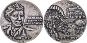 Medals
POLSKA/ POLAND/ POLEN/ LITHUANIA/ LITAUEN

Poland. Medal 1994 MW Stanisław Sosabowski, silver 
Projektant K. Jeż-Kręcicka. Emitent Mennica ...