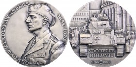 Medals
POLSKA/ POLAND/ POLEN/ LITHUANIA/ LITAUEN

Poland. Medal 1995 MW Wladislaw Anders, silver 
Projektant A. B. Wątróbska. Emitent Mennica Pańs...
