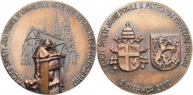 Medals
POLSKA/ POLAND/ POLEN/ LITHUANIA/ LITAUEN

Medal. John Paul II 2012 RARITY - ONLY 20 pieces 
Medalier: Andrzej Kołaczyński, brąz, nakład: 2...