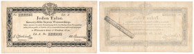 Banknotes
POLSKA/ POLAND/ POLEN / PAPER MONEY / BANKNOTE

Banknote. Duchy of Warsaw, 1 Taler (thaler) 1810 seria A - S. Ossoliński/Piramowicz 
Wid...