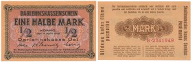 Banknotes
POLSKA/ POLAND/ POLEN / PAPER MONEY / BANKNOTE

Banknote. 1/2 marki 1918 Kowno seria B 
Wyśmienity egzemplarz.Miłczak K1
Waga/Weight: M...