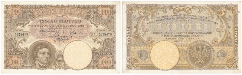 Banknotes
POLSKA/ POLAND/ POLEN / PAPER MONEY / BANKNOTE

Banknote. 1000 zlot...