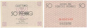 Banknotes
POLSKA/ POLAND/ POLEN / PAPER MONEY / BANKNOTE

Banknote. Ghetto Lodz (Litzmannstadt) 50 fenig (fenigow) 1940 
Bardzo ładny egzemplarz. ...