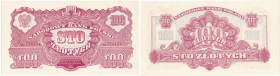 Banknotes
POLSKA/ POLAND/ POLEN / PAPER MONEY / BANKNOTE

Banknote. 100 zlotych 1944 seria Ax OBOWIĄZKOWE" 
Wyśmienicie zachowany banknot. Rzadki ...