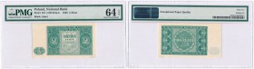 Banknotes
POLSKA/ POLAND/ POLEN / PAPER MONEY / BANKNOTE

Banknote. 2 zlote 1946 PMG 64 EPQ 
Wysoka nota gradingowa z dopiskiem EPQ za wyjątkową j...