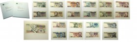 Banknotes
POLSKA/ POLAND/ POLEN / PAPER MONEY / BANKNOTE

Banknote obiegowe z lat 1975-1996, group 23 pieces 
Zestaw 23 banknotów będących w obieg...