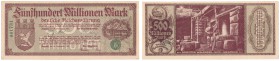 Banknotes
POLSKA/ POLAND/ POLEN / PAPER MONEY / BANKNOTE

Banknote. Prusy Zachodnie, Sopot 500 milionów mark 
Piękny egzemplarz.Podczaski WD-125.C...