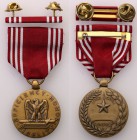 Collection of USA badges and decorations
USA. Medal za dobre sprawowanie (Good Conduct Medal – Army) 
Medal nadawany za przykładną odwagę, skuteczno...