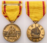 Collection of USA badges and decorations
USA. Medal for service in China(China Service Medal Navy, Marine Corps, Coast Guard) 
Medal nadawany żołnie...