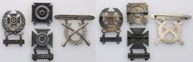 Collection of USA badges and decorations
USA. Shooting badges - group 4 pieces 
Odznaki za osiągnięcia strzeleckie: EXPERT RIFLEAN, SUBMACHINE GUN, ...