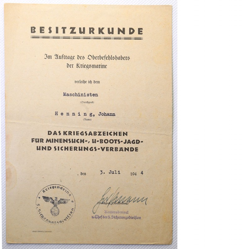 Collection of badges and decorations Germany Third Reich
GERMANY / THIRD REICH ...
