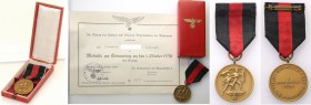 Collection of badges and decorations Germany Third Reich
GERMANY / THIRD REICH / DRITTES REICH

III Rzesza. Medal with the grands 1938 - Annexation...