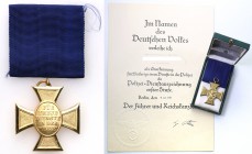 Collection of badges and decorations Germany Third Reich
GERMANY / THIRD REICH / DRITTES REICH

III Rzesza. Cross gold for police service z grands ...