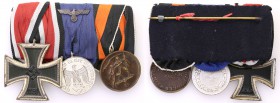 Collection of badges and decorations Germany Third Reich
GERMANY / THIRD REICH / DRITTES REICH

III Rzesza. Cross of Merit and medals on the spande...