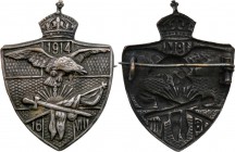 Decorations, Orders, Badges
POLSKA/ POLAND/ POLEN/ RUSSIA/ RUSSLAND/ РОССИЯ

II RP. Bagde Pamiątkowa Samarytanin (Samaritan Badge) 
Mosiądz srebrz...
